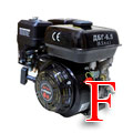 Двигатели с ручным стартером (F- серия,  базовые)