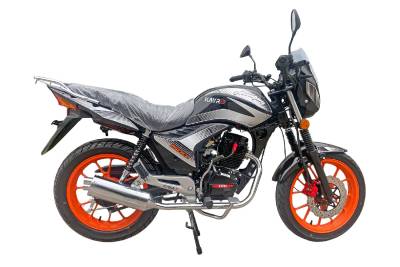 Мотоцикл KAYRO PHANTOM LUX 150cc  (КРАСНЫЙ) (162FMJ, кор. (1-N-2-3-4-5), торм перед. диск, задн. барабан,алюм.диски,шины пер. 100/80-17, зад. 120/80-1
