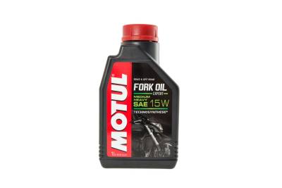 Масло вилочное MOTUL FORK OIL EXPERT M/H 15W (1литр) (105931) (для любых вилок, Technosynthese)     