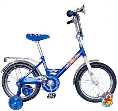 Велосипед 12" МTR "Multi 12" (стальной обод, цветное седло, усиленные опорные колеса, звонок, защита) МОДЕЛЬ 2015г