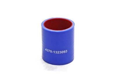 Патрубок охладителя наддувочного воздуха МАЗ,силикон.,синий,армир. L67мм,d53мм. (HH039)