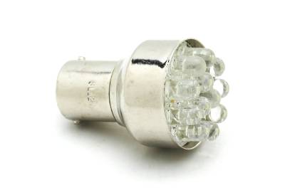 Лампа 12 В BA15S (T25), 12 светодиодов LED, 21W, белая