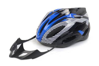 Шлем Вело (цв. чёрно-синий) (54-60см)
