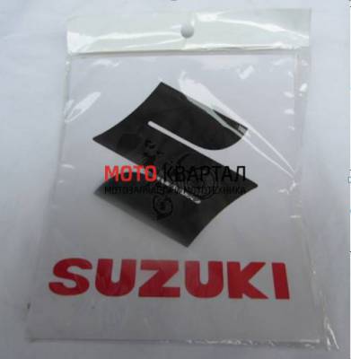 Наклейка логотипа "SUZUKI" (12х12)