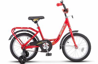 Велосипед 16" СТЕЛС "flyte" (рама st, обод al одинарный, торм. ножной)красный
