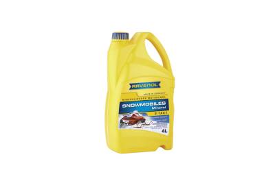 Масло 2T RAVENOL Snowmobiles Mineral (минеральное) ASI: TB (4л.) (снегоход)                         