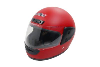Шлем SAFEBET HF-101 красный МАТОВЫЙ одноцветный "S,M,L,XL,XXL" (интеграл)