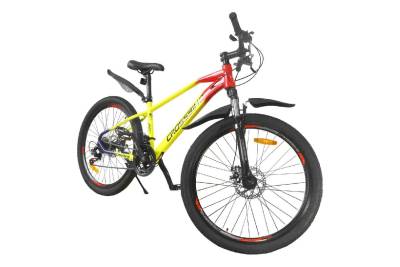 Велосипед 29" Crossbike Rainbow MD (2х слойный алюм. обод, 21 ск.,переключатели Shimano,диск. торм)