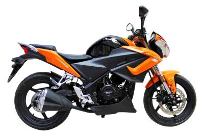 Мотоцикл SKYWAY 2014г.(Двигатель ZONGSHEN 250сс с цепной системой ГРМ (без толкателей) с балансиров.валом,газомасляная вилка, светодиодная оптика, лит