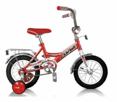 Велосипед 12" FORWARD "Altair Citi Girl 12" (стальной обод, цветное седло, усиленные опорные колеса, звонок, защита) МОДЕЛЬ 2015г