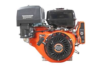 Двигатель HEMEN 21,0 л.с. с катушкой 15А180Вт 192F-3E (458 см3) электростартер, вал 25 мм