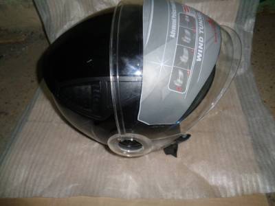 Шлем открытый "Safelead" HF-256 (с дополнительным стеклом) УЦЕНКА                                   